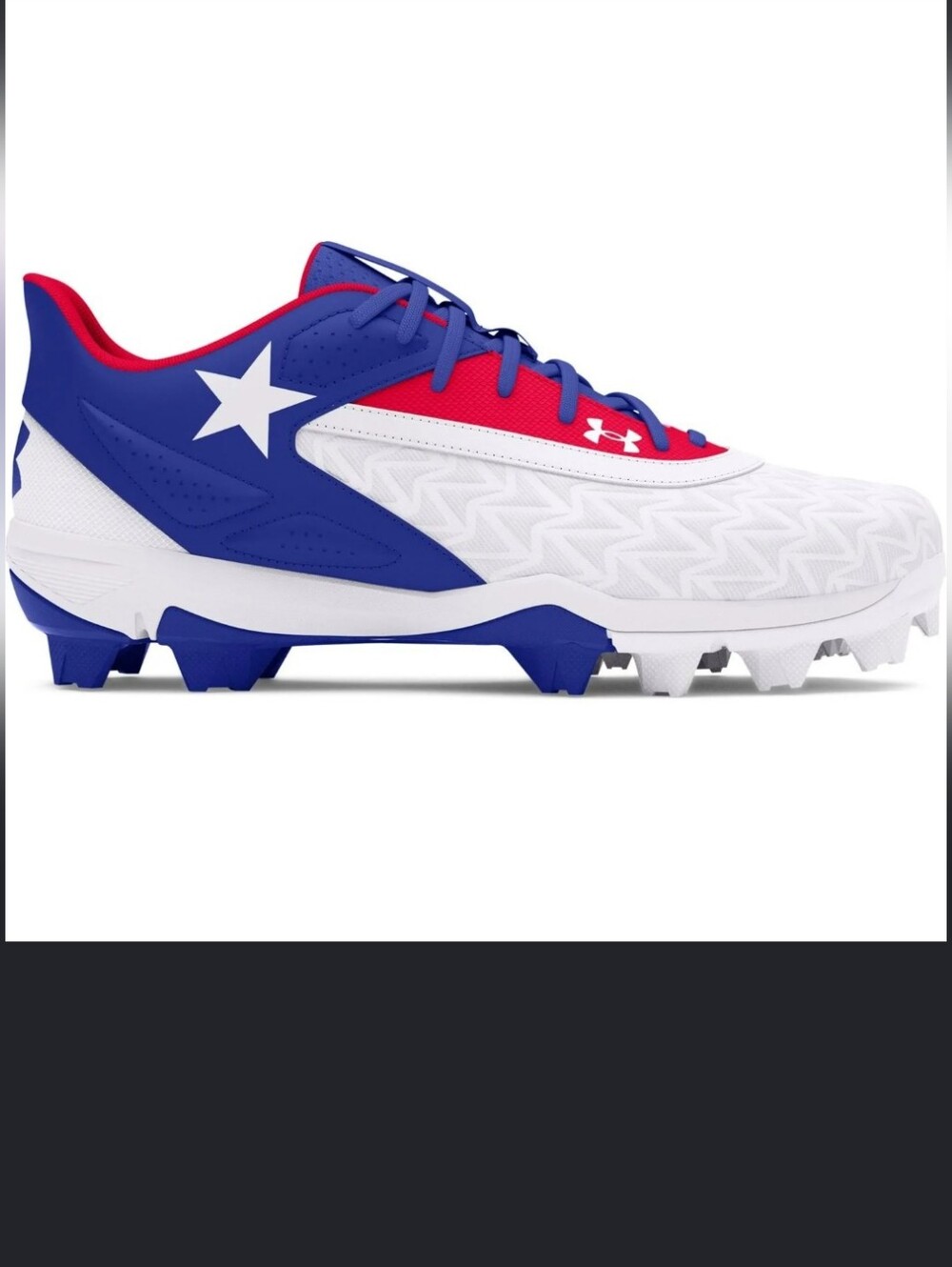 Under Armour Leadoff Low RM Texas Baseball Cleats Size 12